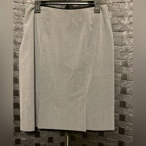 Chadwick's Women’s Suit Pencil Skirt Gray Size 10 petites